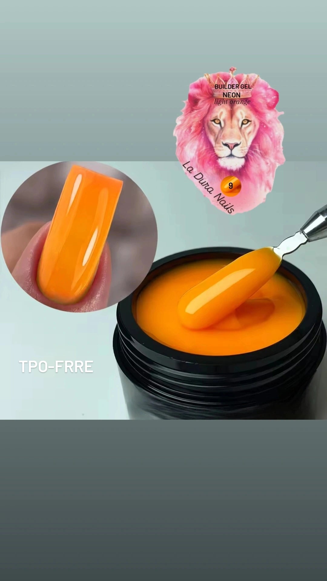 Gel Builder neon light orange n9 da 50ml