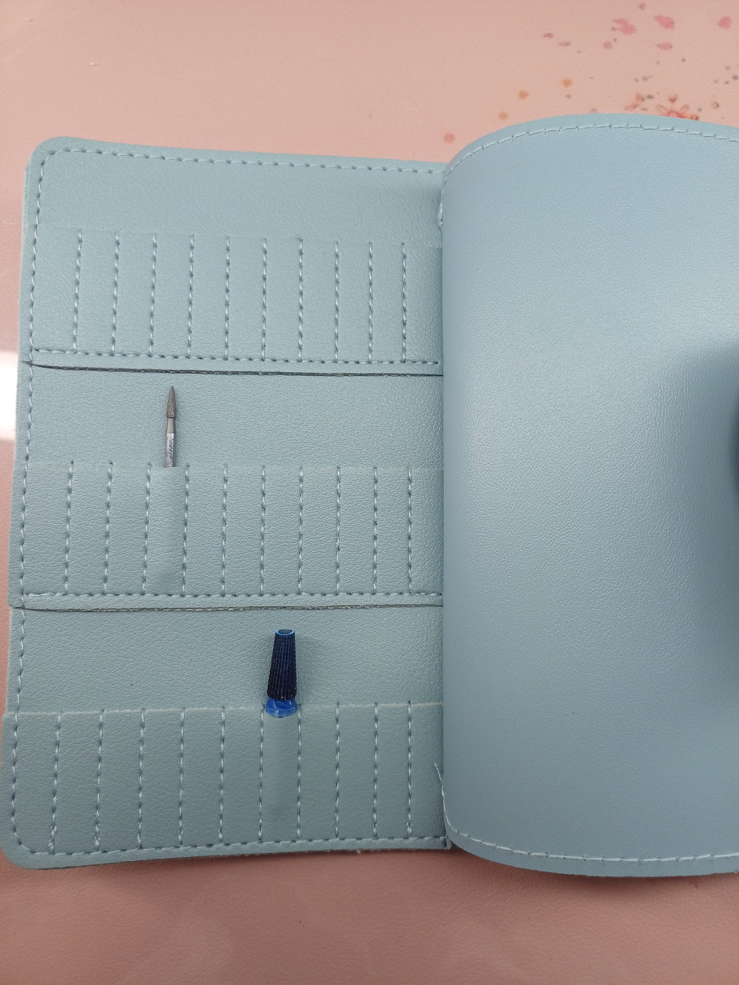 Porta punte la dura nails (azzurri )