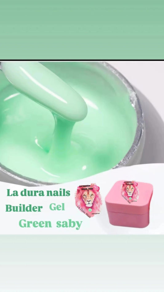 GEL BUILDER GREEN SABY[LA DURA NAILS]50ml