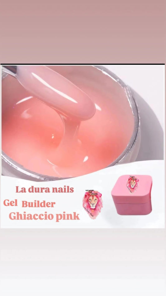 GEL BUILDER GHIACCO PINK[ LA DURA NAILS] 50ml
