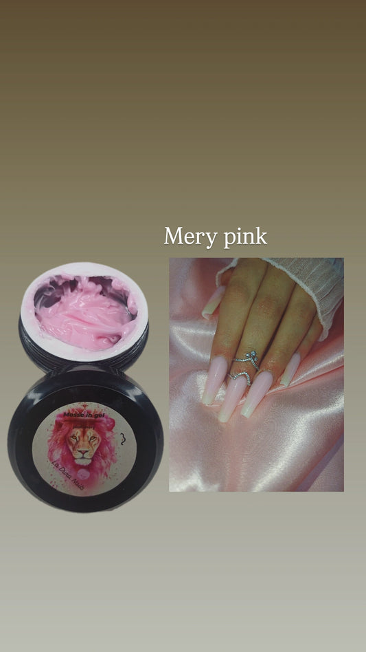 GEL MOUSSE PINK MERY N03 [LA DURA NAILS]50ml