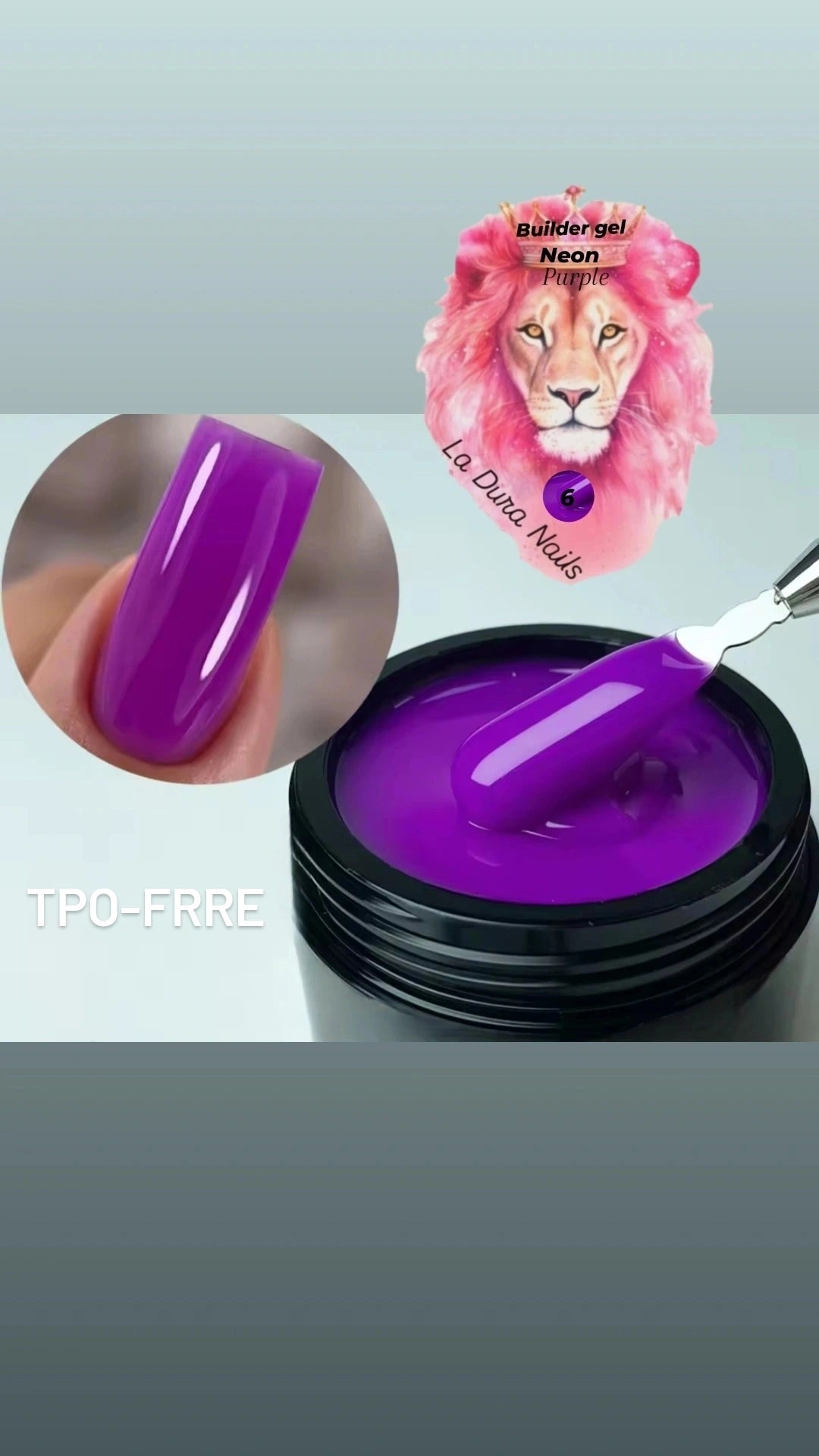 Gel Builder neon purple n6 da 50ml