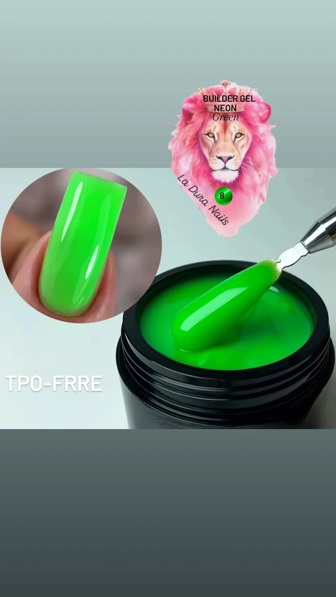 Gel Builder  neon green n8 da 50ml