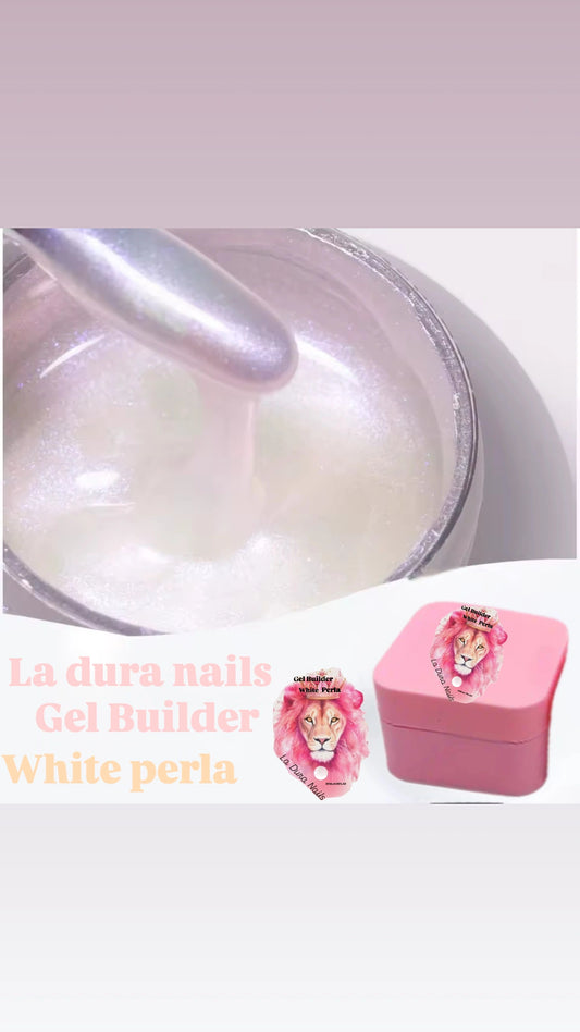 GEL BUILDER WHITE PERLA[LA DURA NAILS]50ml