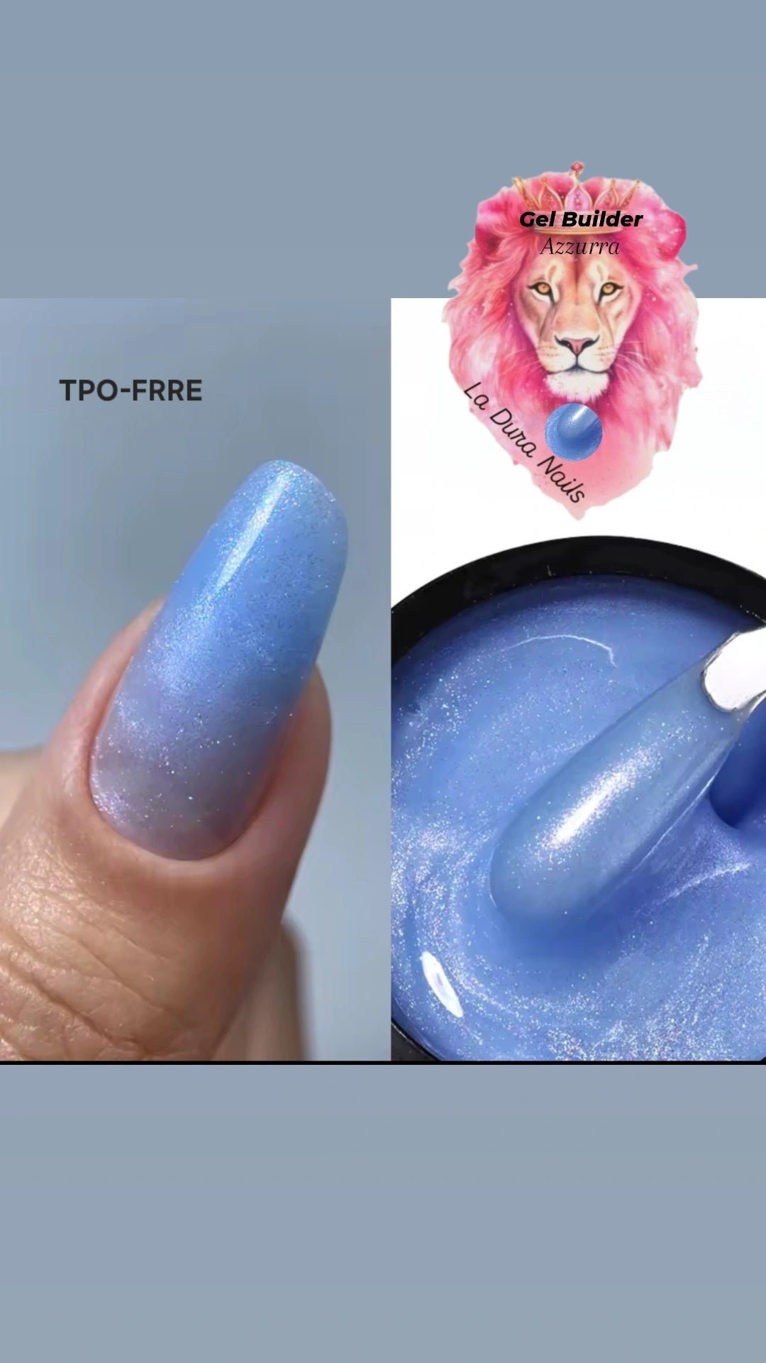 Gel Builder  Nadia densità  azzurra da 50ml