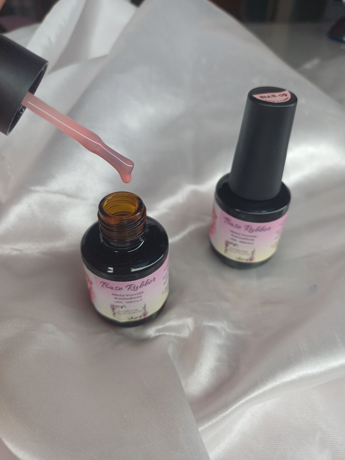 Base rabber color pesca(09) 18ml