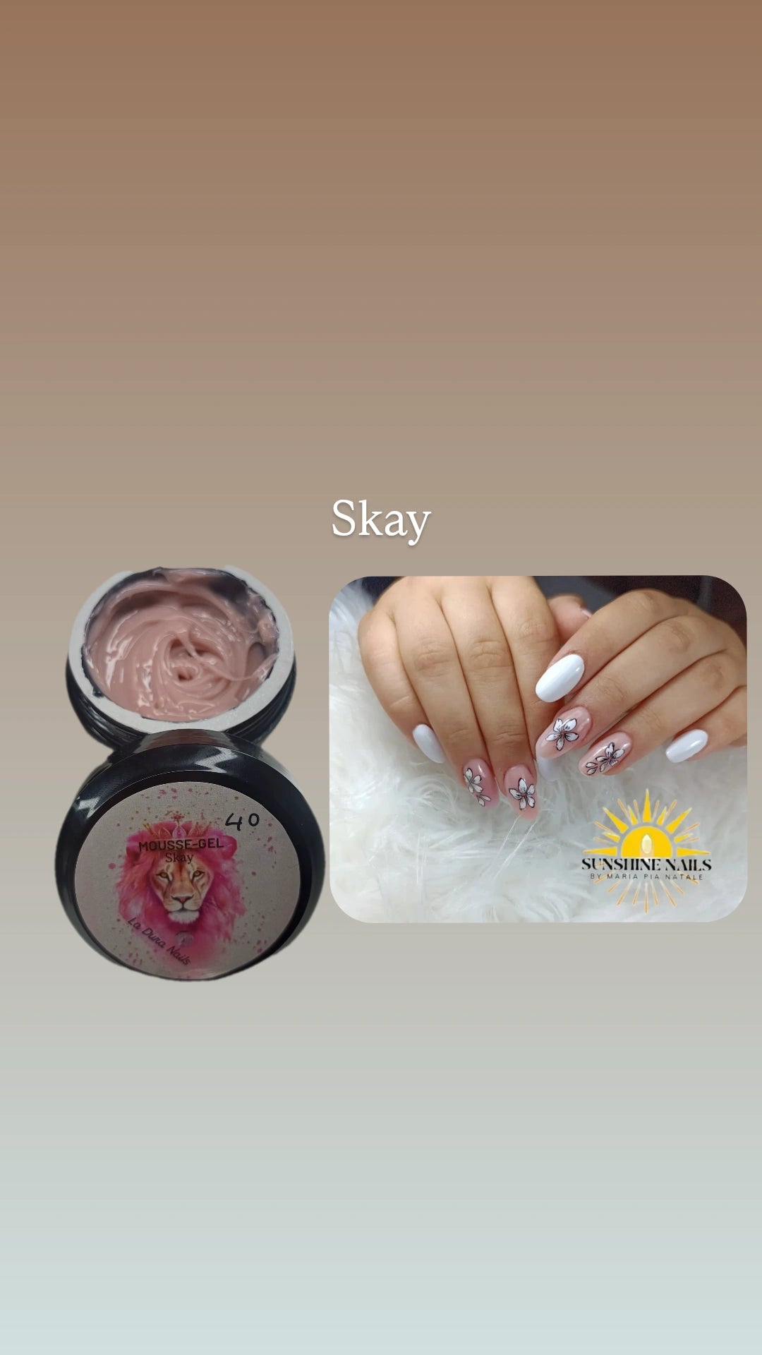 Mousse-gel  skay  50ml
