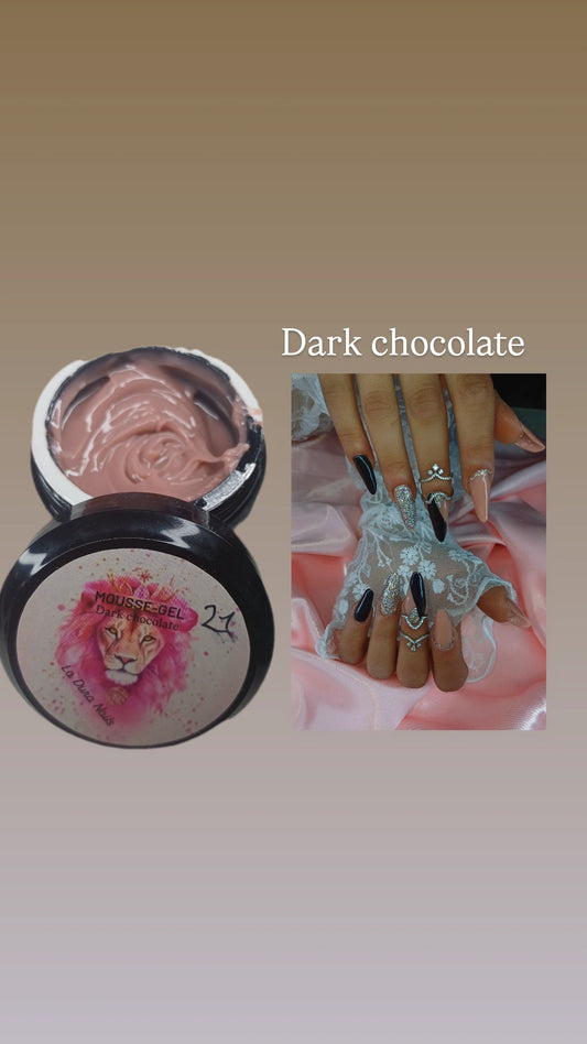 Mousse-gel  dark  chocolate 50ml