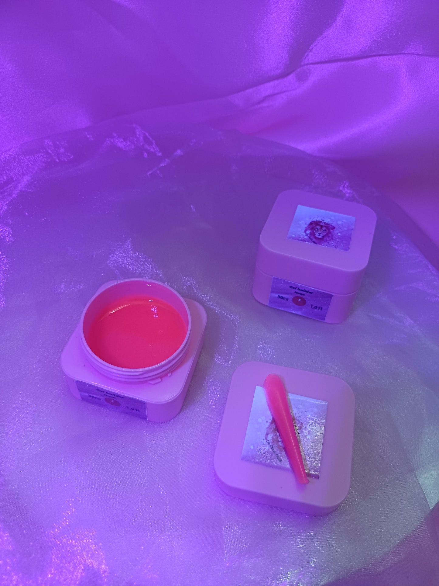GEL BUILDER NEON (3) ROSE 30ml