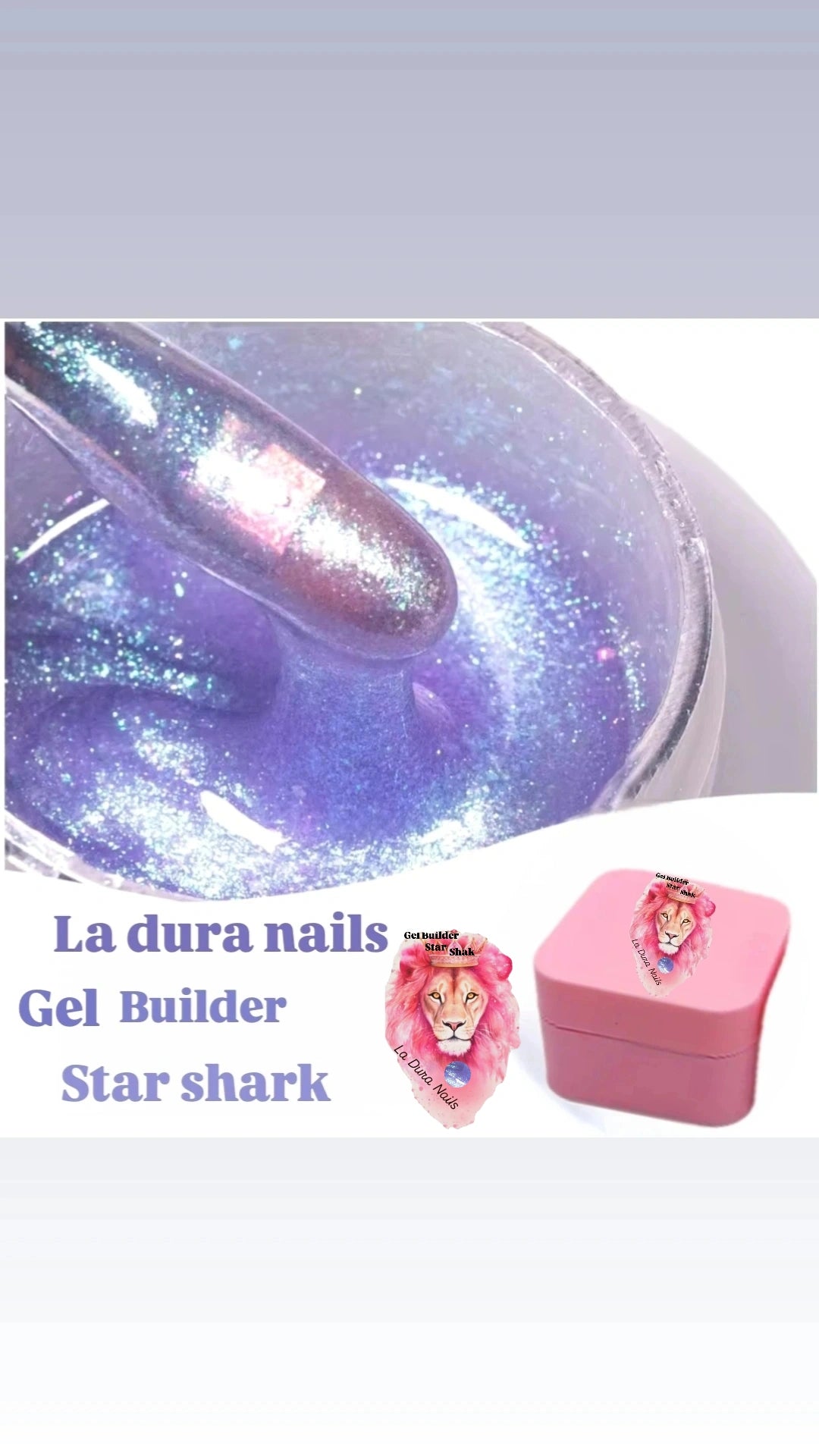 GEL BUILDER STAR SHARK [LA DURA NAILS]50ml
