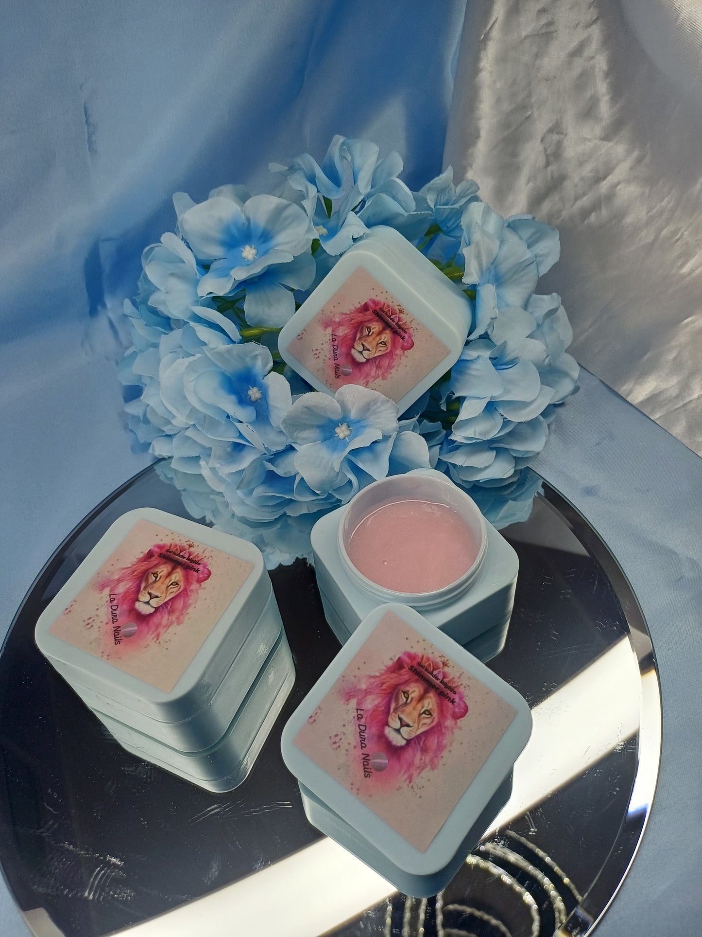 GEL BUILDER  [RIGIDO] SHIMMER PINK 50ml