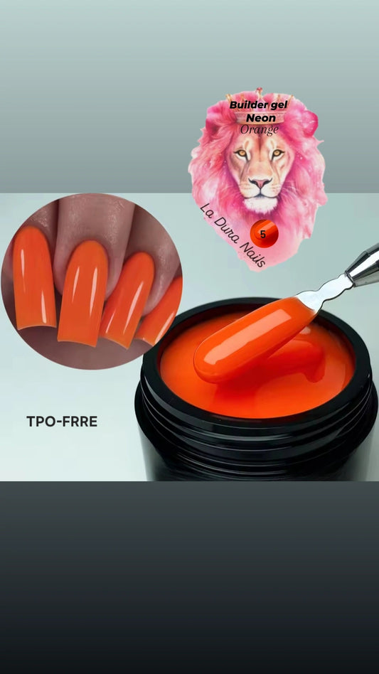 Gel Builder neon  orange n5 da 50ml