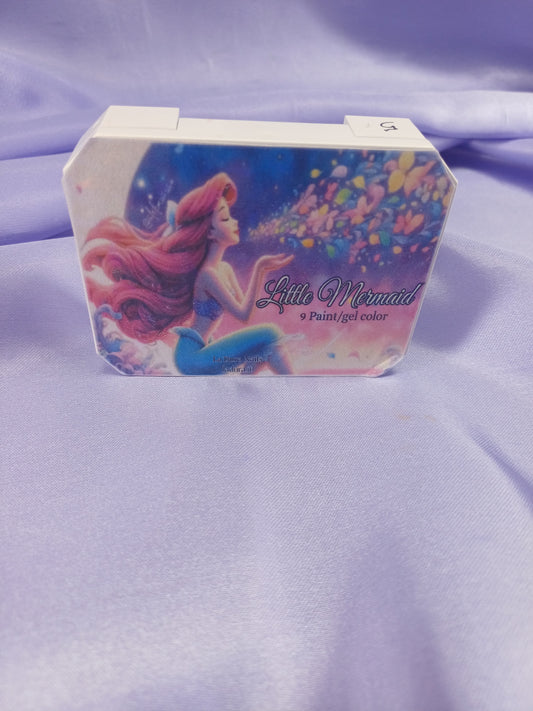 Gel -paintin ( litte mermaid)